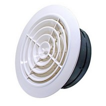 조정 가능한 공기 환기 커버 둥근 덕트 천장 벽 구멍 그릴 배기 루버 주방용, 03 Rotary