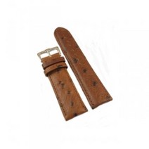 [악어뱀가오리타조가죽] 타조패턴 송아지가죽 시계밴드 22MM