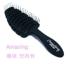 세븐스타 어메이징 헤어브러쉬 플렉시블브러쉬 드라이브러쉬, 1개, 핑크
