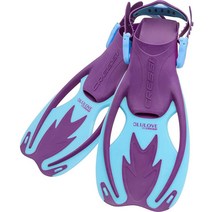 미국직배송 Cressi 바위 지느러미 퍼플/블루 S/M, Fins Purple/Blue, L/XL US Youth 1/6 EU 32/38