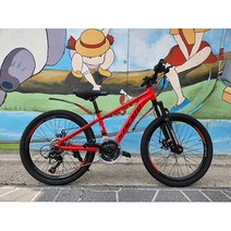 2022 스타카토 테라노바 22인치 어린이 자전거 STACATO, 완조립배송(무료), 레드