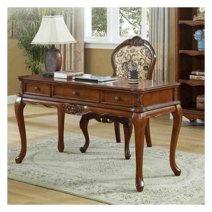 마호가니 고급 원목 엔틱 서재 책상 레트로 서랍책상, 1500(1.5m) 원목 책상