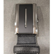 NC불광점 예작 **명품 벨트 빅세일** 블랙 중앙 메탈 포인트 버클 분체 자동 가죽 벨트 YJ3ST1158BK