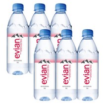 에비앙 생수 500ml 6개