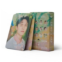 Tsintnl 세븐틴 Seventeen 포토카드 앨범 포카 사진 굿즈 54장, 달링