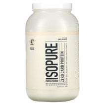 이소퓨어 제로카브 프로틴 파우더 무향료 41서빙 1.36kg zero carb