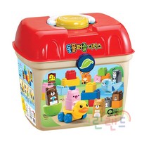 베베 동물퍼즐디럭스(대)/BB1342/베베블록/3개월이상/56Pcs/옥스포드블럭/그린랜드장난감