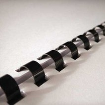 TTW667491 제본기 와이어 열 100개입 12mm A4 제본 링 페로우즈, ♥화이트(53462)
