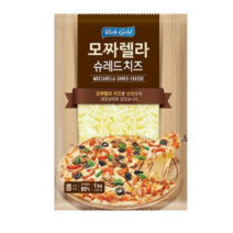 동서 리치골드 모짜렐라 슈레드 치즈 1kg, 1개
