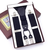 멜빵끈 어깨 멜빵 남자서스펜더 중년 4클립 정장 클래식