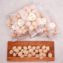 [홍천명품한과] 찹쌀 유과 한과 조청유과 단호박한과 개별포장, 한과 60g×6봉지, 60g, 6개