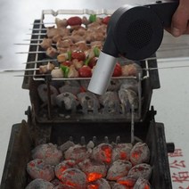 낙엽청소기 휴대용 바베큐 팬 공기 터보 송풍기 2 속도 야외 파티 피크닉 캠핑 화재 숯 스타터 요리 도구, 한개옵션0