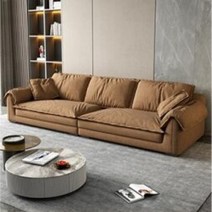 고급 소파 컨버터블 접이식 침대 모던 가족 럭셔리 핫 스토리지, 3.Brown