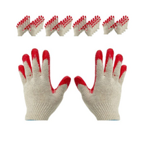 STIX 반코팅 면장갑, 혼합 색상, 70개