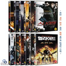 ﻿[DVD] 최강액션 킬러 테러 용병 영화 베스트 컬렉션 12편 - 더 라인. 더 헌터. 라르고 윈치 2. 마하 2.6 풀스피드. 메카닉. 스나이퍼. 허밍버드. 코난 외