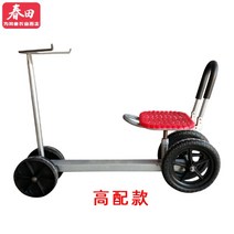 농사 고추따는기계 농사용의자 바퀴 수확기 바퀴의자, A