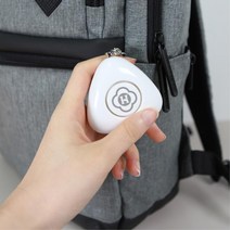 여성 호신용 밤길 안전귀가 알림경보기 사건사고 도움요청 응급상황 호신용품 응급용, 화이트