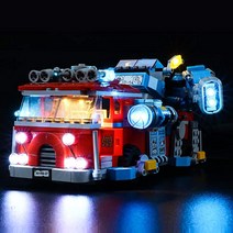 Lightailing 조명 세트(히든 사이드 팬텀 소방차 3000 빌딩 블록 모델 - 레고 70436과 호환되는 LED 조명 키트(모델 미포함)