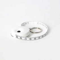 줄자 150cm 독일제 키홀더, 레드