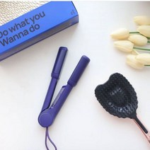 고데기 스타일러 미니 휴대용 정리 미니고데기 무선고데기 여학생 얇은고데기 남자 뿌리볼륨, 01