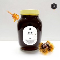 [참다른] 꽃꿀 밤꿀 2.4kg, 1개