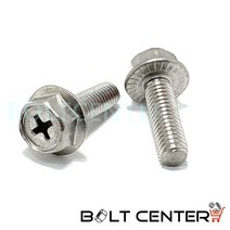 스텐후렌지육각볼트 봉단위 와샤볼트 풀림방지 플랜지, 스텐후렌지육각볼트 M8X40-100개