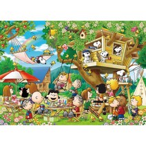 3000피스 직소퍼즐 PEANUTS 트리하우스 스몰피스 (73x102cm), 1개, 상품명참조