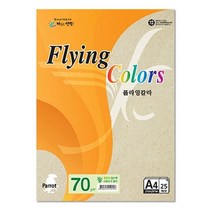 플라잉칼라 Pk02 얼스팩 A4 70g 복사용지 25매입 10개#SumBmer2!@2237496EA, 쿠팡 본상품선택