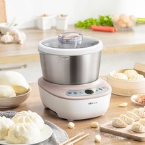 가정용 밀가루 반죽기 빵 제빵 기계 떡 휘핑 곰과 국수 소형 자동 반죽 요리사 발효 웨이크 업 국수 라이브 국수 믹서 국수, 갈색