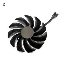 T129215SU 88mm GPU 쿨러 그래픽 카드 팬 REDEON AORUS RX580/570 기가 바이트 GV-RX570AORUS GV-RX580AORUS 교체 용, 02 2