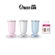 [베베모델/이중덮개형] [항균리필롤 총 30개월분] 세계최초발명특허 5중밀폐 인테리어 휴지통, 상세설명 참조, [베베모델/이중덮개형] B200AR2 B(블루)