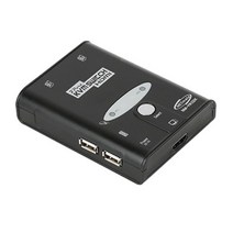 [ILLU]4K UHD HDMI KVM 스위치 2 1 망분리 관공서 KVM서버 네트워크 컴퓨터제어 모니터전환 KVM케이블 마우스_hAeEA, ff본상품ff
