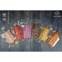 수제 핫바 6종 80g 바바어묵 순살 매콤고추 새우 오징어 베이컨 치즈 술안주 간식, 새우핫바