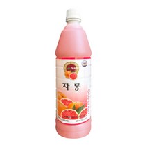 청솔 과일원액 자몽 음료 베이스 835ml 에이드 스무디용, 청솔 자몽 음료 베이스 835ml