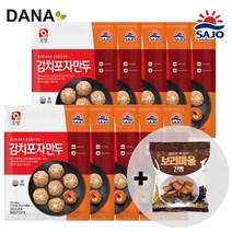 [DANA] 사조오양 김치포자만두 180g x 10개입 / 금풍제과 검은콩깨 보리마을건빵 사은품 증정, 10개