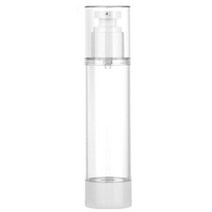 15-100ml 클리어 에어리스 화장품 크림 펌프병 빈 여행용 사이즈 디스펜서, 50ml, R
