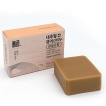 올곧다 내추럴큐어 비누 천연비누 각질 건성피부 가려움 유아비누 발진 유황비누 110g, 내추럴큐어유황비누