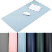 더바인 프리미엄 데스크 롱 마우스 장 패드 40*80 다용도 키보드, 선택:양면DESK매트(40cmX80cm)블랙