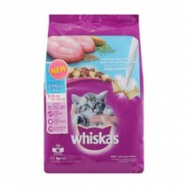위스카스 키튼 오션피쉬와 우유 1.1kg, 1개