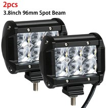 HELLO EOVO D r 5D 4 / 6.5 12 17 인치 라이트 바 오프로드 보트 자동차 트랙터 트럭 4x4 SUV TV 운전 작, 08 2ps 4 inh spot