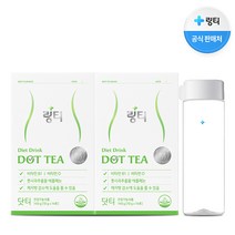 링티 다이어트 닷티 2박스(28포 4주분)+보틀, 사각보틀