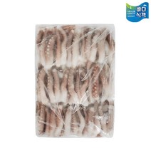 [바다식객] 도매 냉동 절단낙지 500g x 12팩 (M L), L, 12개