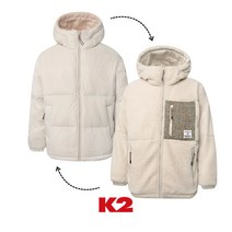 [K2] 남녀 비숑 TWEED 리버시블 다운 KUW22571E1
