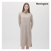 보니스팍스 하이넥 롱 울니트 원피스-MF99KO022