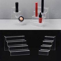 4단 계단식 아크릴 진열대 진열대 제품진열대 아크릴진열대 화장소품 소품진열 화장품진열대 디피용진열