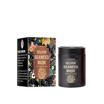 송기마스크 해초 마스크 작은 입자 병에 담긴 천연 수분 및 보습 및 보습 피부 콜라겐 단백질 보습, 01 1pcs 80g, 한개옵션1