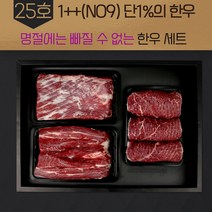 [프리미엄25호]한우선물세트 1++등급 한우 구이용 양지 사태 선물 세트 명절 소고기 추석 설 설날 팩당700g