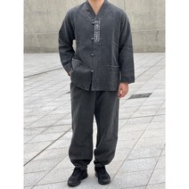 40년 전통의 온고지신 생활한복 늦가을용 이중지 2피스 4가지색 남녀공용 (개량한복)