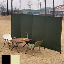 캠핑 윈드스크린 윈드브레이크 바람막이 타프 사이드월 프론트월 가림막 사생활보호 프라이버시, B. 창문형-아이보리