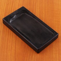 서예용품 벼루 먹 중국 서예와 수묵화를 위한 검은 잉크 스톤 천연 벼룩은 잉크를, 없음